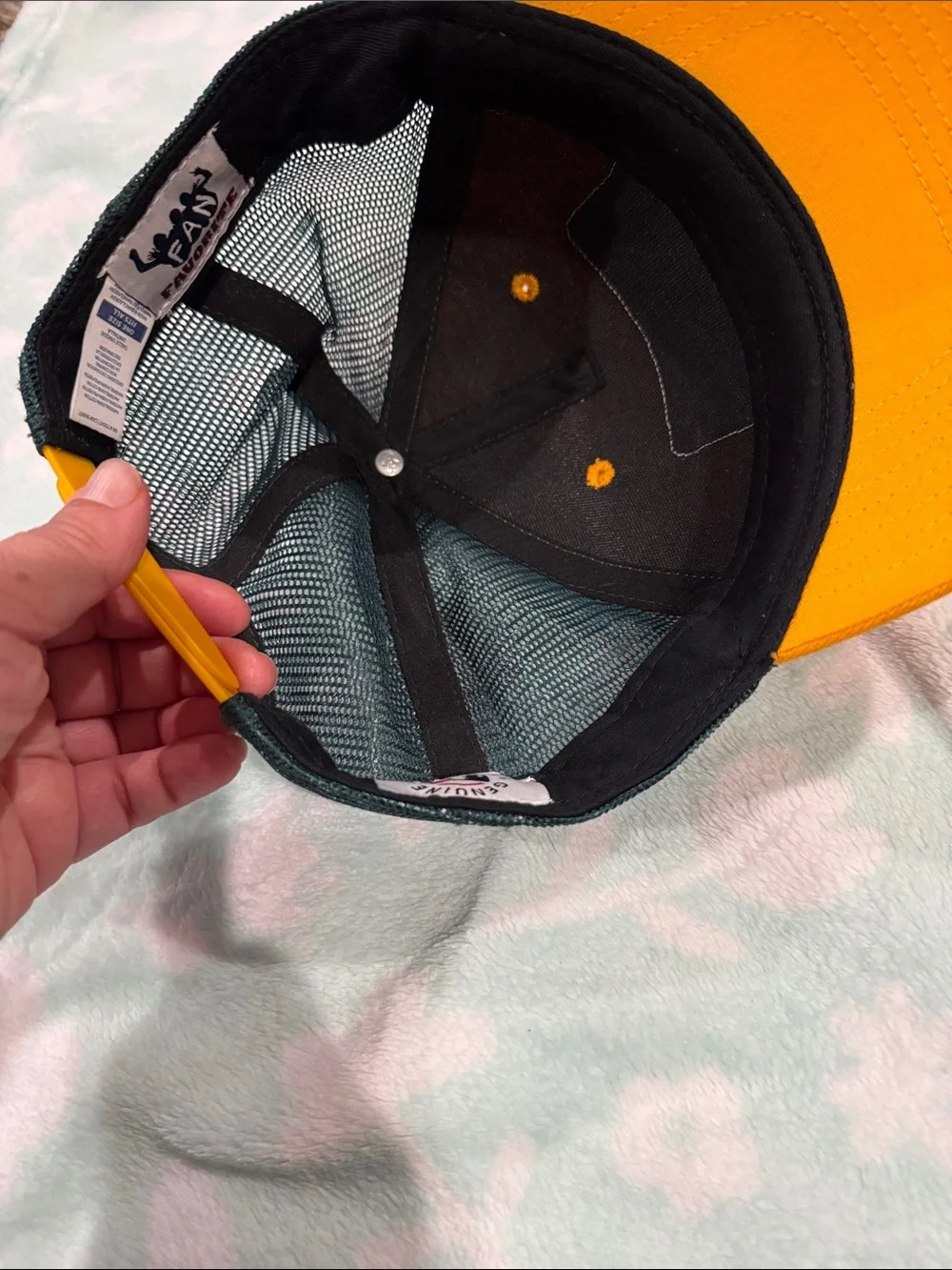 Oakland Athletics Green & Gold Mesh-Back Cap